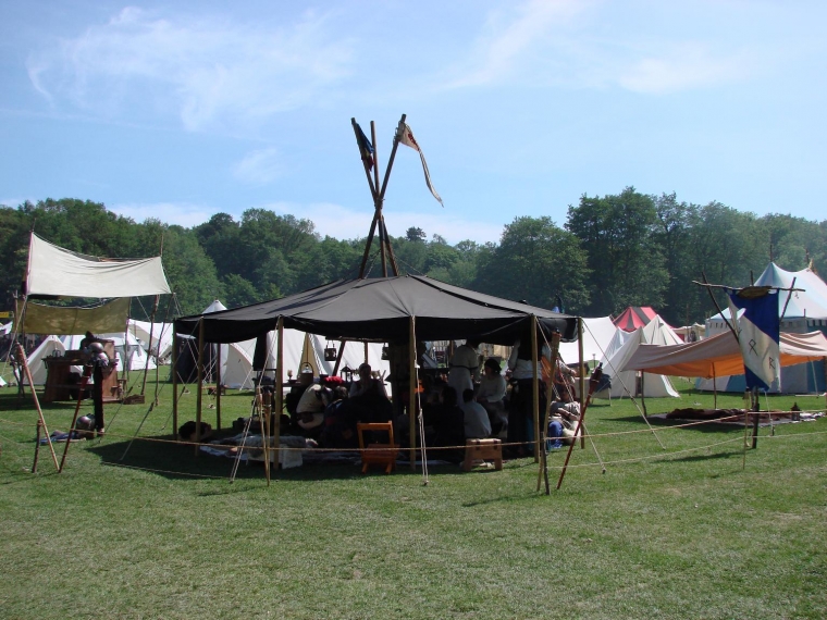 Das Lager des Wanderfolkes zu Oldenburg