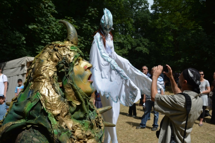 Stelzentheater Feuervögel MPS Bückeburg (10Juli 2016) 042